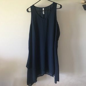 Navy blue Miilla knee length dress